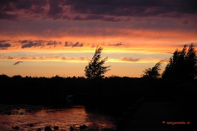 DSC_9597 Zonsondergang Juni