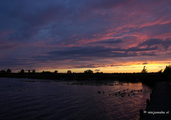 Zonsondergangen Juni