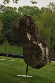 DSC_4100 Kunst in Arcen met natuurlijke materialen.